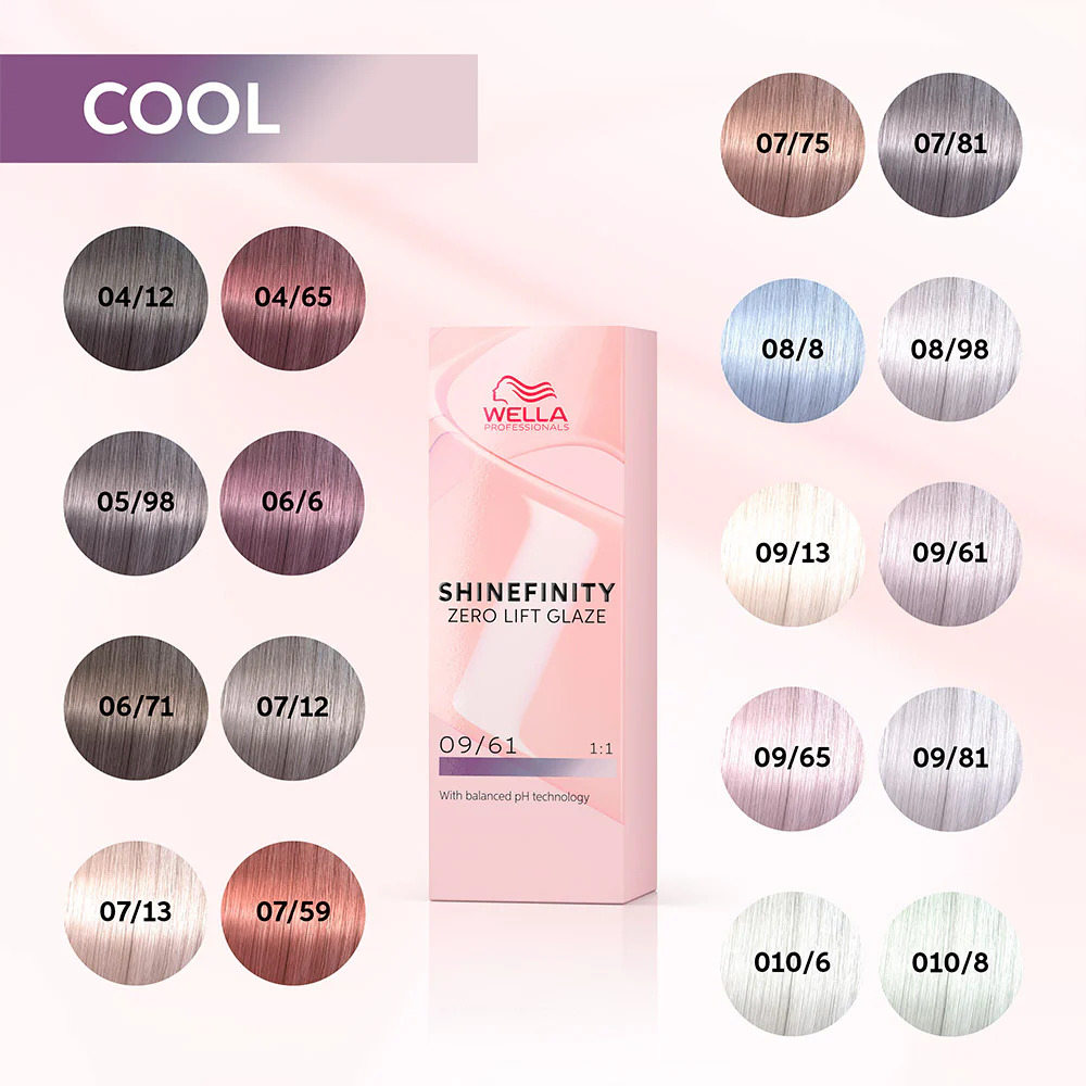 Wella Shinefinity Zero Lift Glaze Opal Flash 010/8 60ml - colorazione demi permanente - Image 5