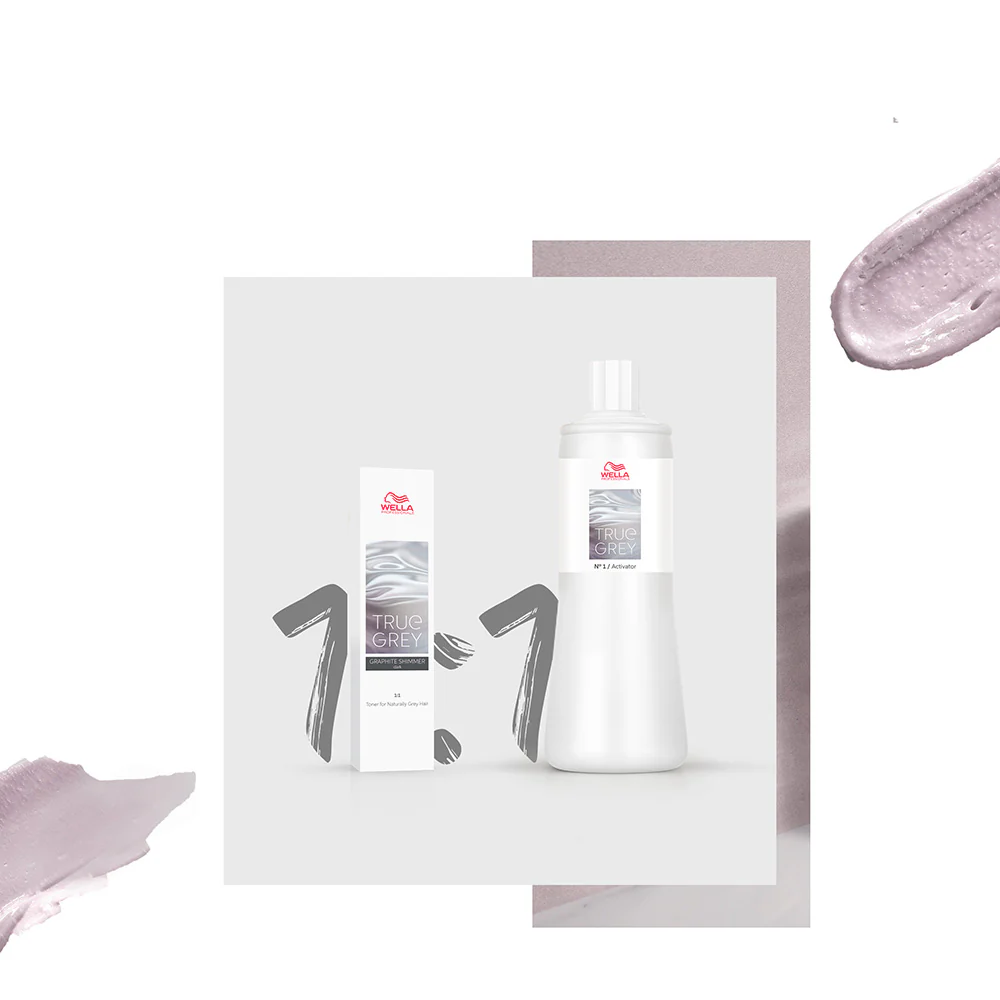 Wella True Grey Steel Glow Medium 60ml - tonalizzante per capelli grigio-acciaio - Image 6