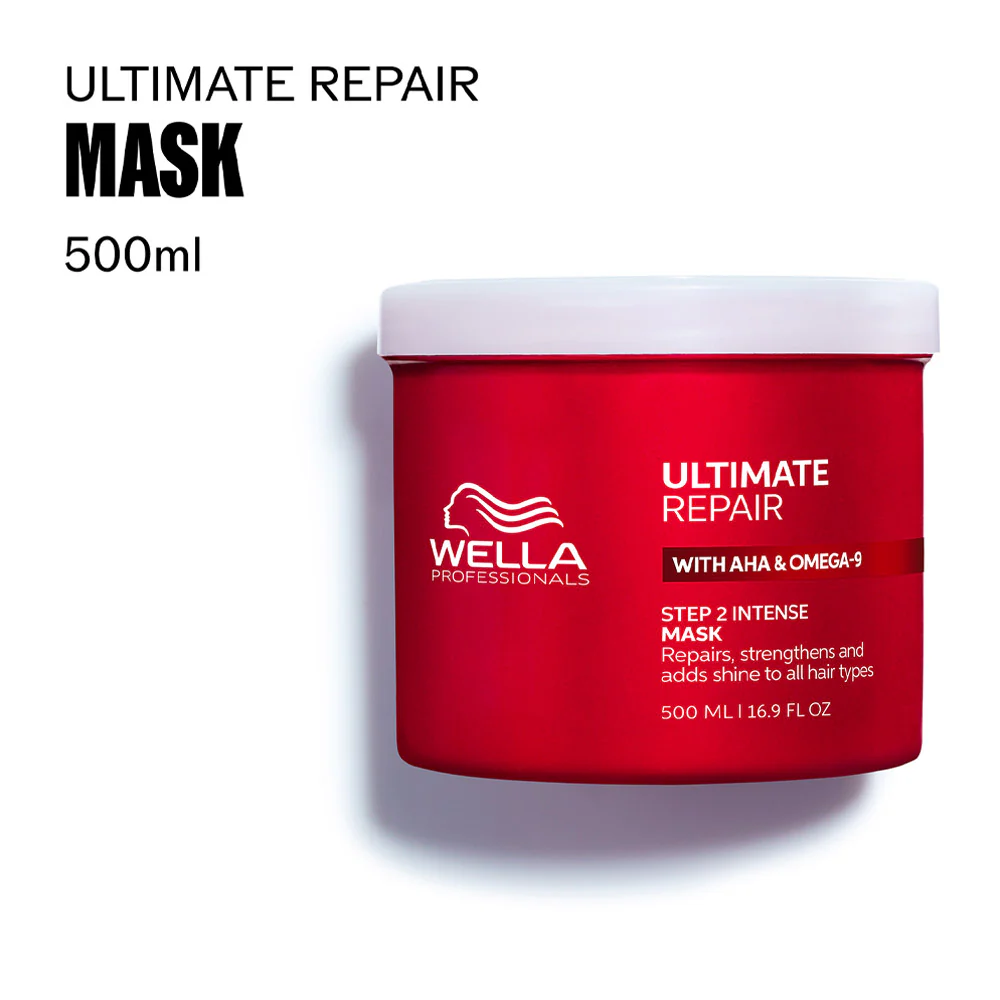 Wella Ultimate Repair Mask 500ml - maschera capelli danneggiati - Image 2