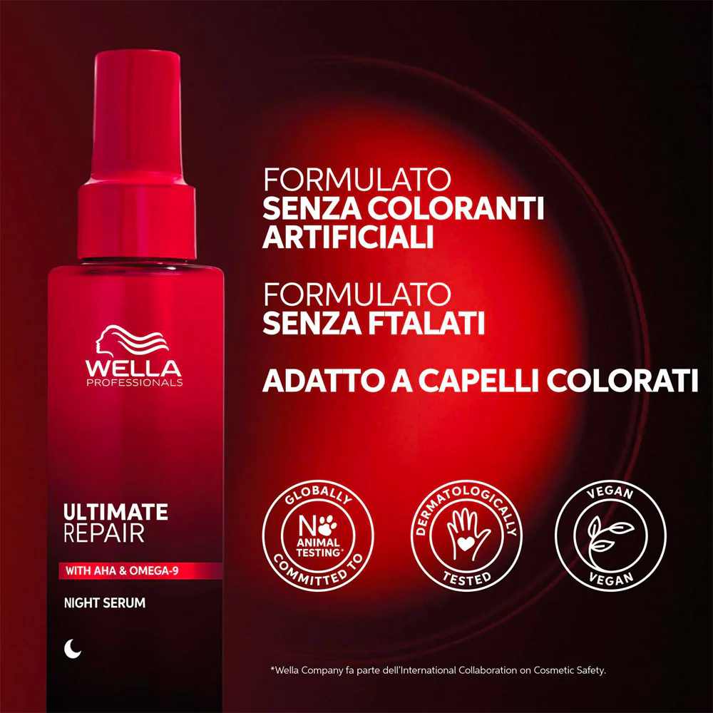 Wella Ultimate Repair Night Serum 30ml - siero riparatore - Image 7