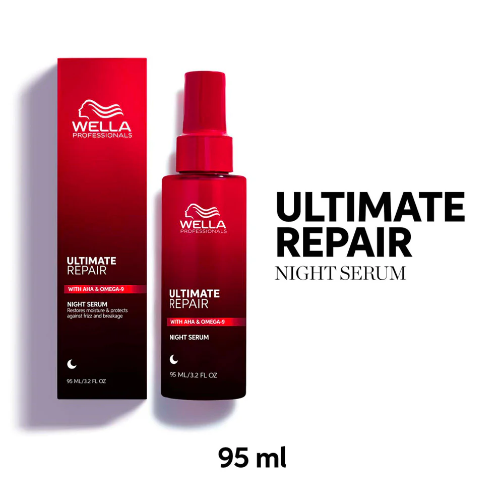 Wella Ultimate Repair Night Serum 95ml - siero riparatore - Image 2