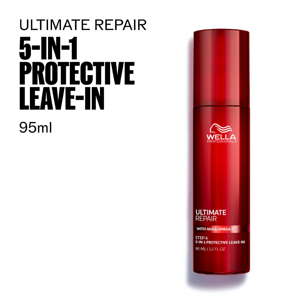 Wella Ultimate Repair Protective Leave-In 95ml - trattamento protettivo 5in1 senza risciacquo - Image 3