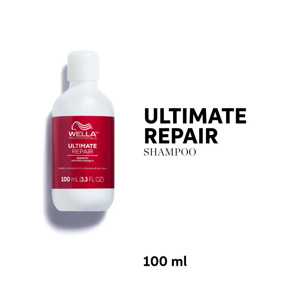 Wella Ultimate Repair Shampoo 100ml - shampoo capelli danneggiati - Image 2