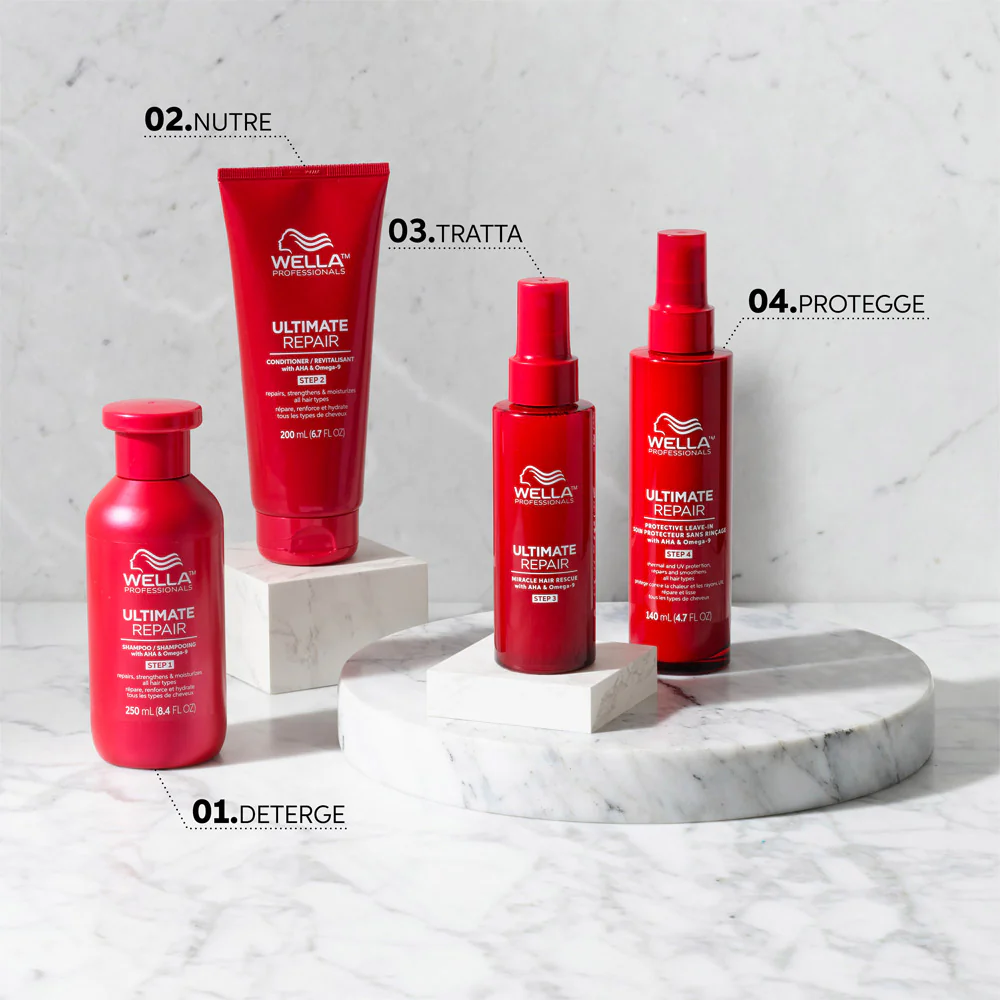 Wella Ultimate Repair Shampoo 100ml - shampoo capelli danneggiati - Image 6