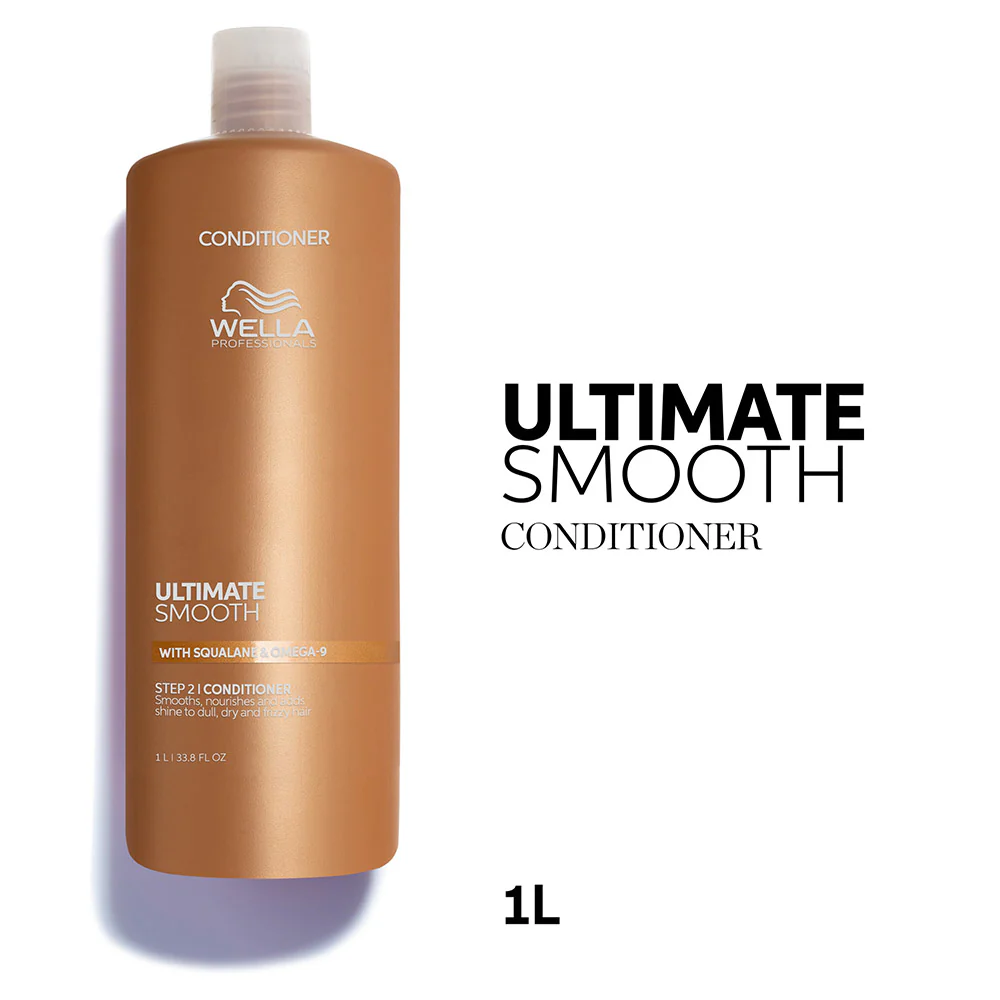 Wella Ultimate Smooth Conditioner 1000ml - balsamo anticrespo - Image 2
