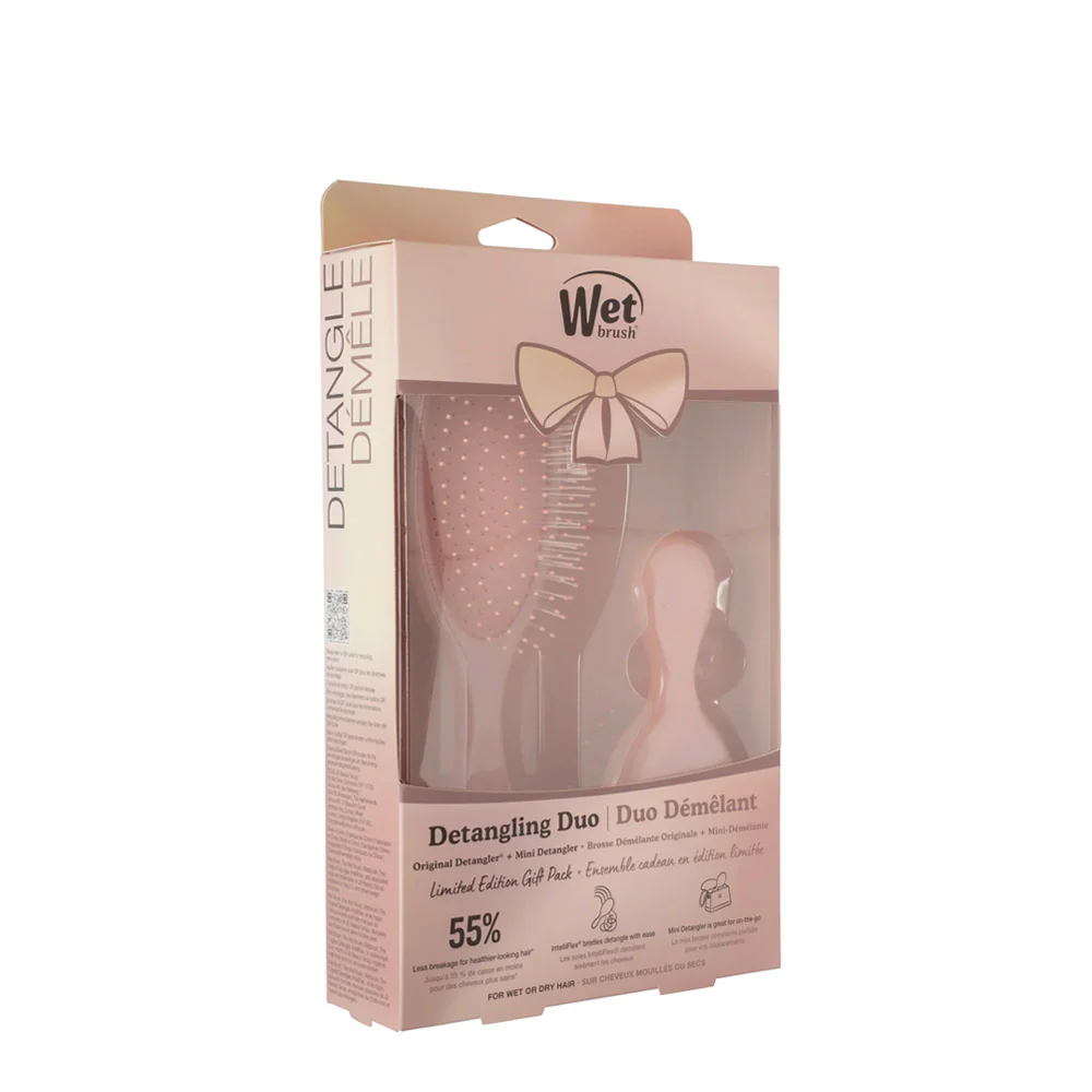Wetbrush Detangling Duo Bronze - cofanetto spazzole - Image 2