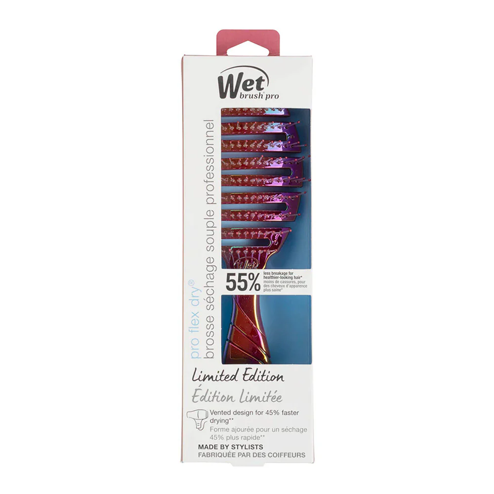WetBrush Flex Dry Iridiscent Icon Cherry - spazzola flessibile - Image 5
