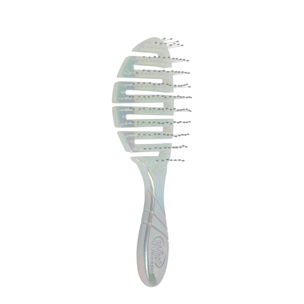 WetBrush Flex Dry Iridiscent Icon Silver - spazzola flessibile - Image 2