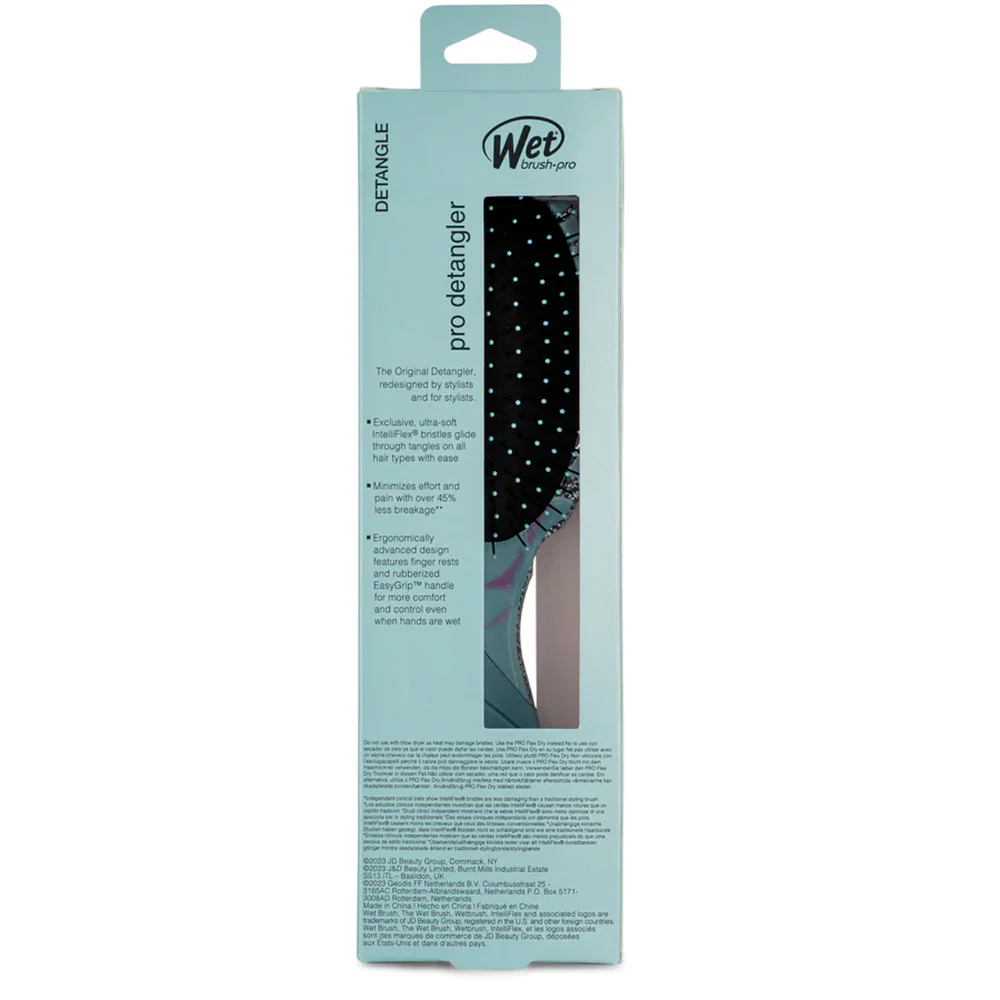 WetBrush Pro Cosmic Lava Detangler Teal - spazzola scioglinodi - Image 5