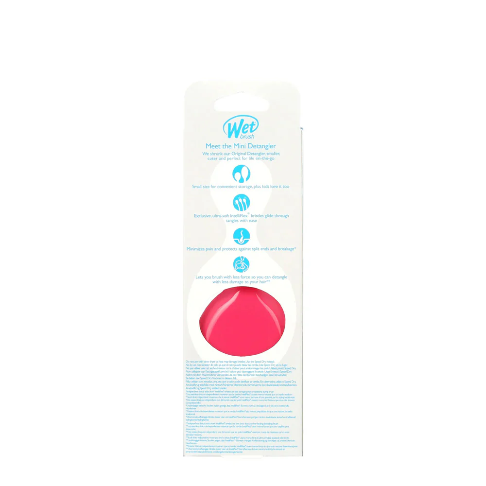 WetBrush Pro Detangler Mini Pink - mini spazzola rosa - Image 3