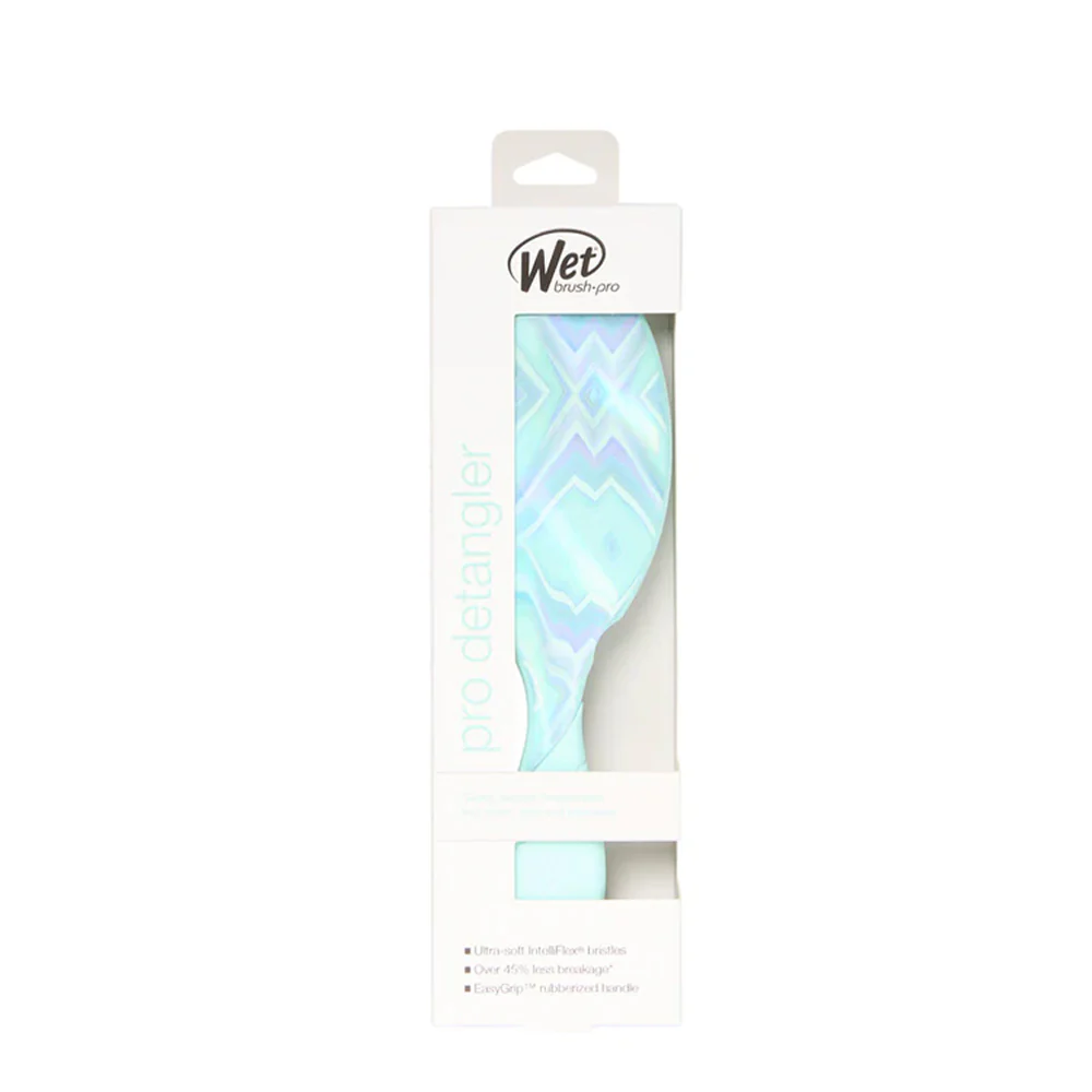 WetBrush Pro Detangler Perlescent Prism Cyan - spazzola scioglinodi - Image 4