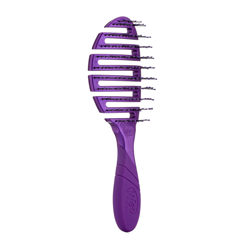 WetBrush Pro Flex Dryrare Botanic Purple - spazzola flessibile - Image 3