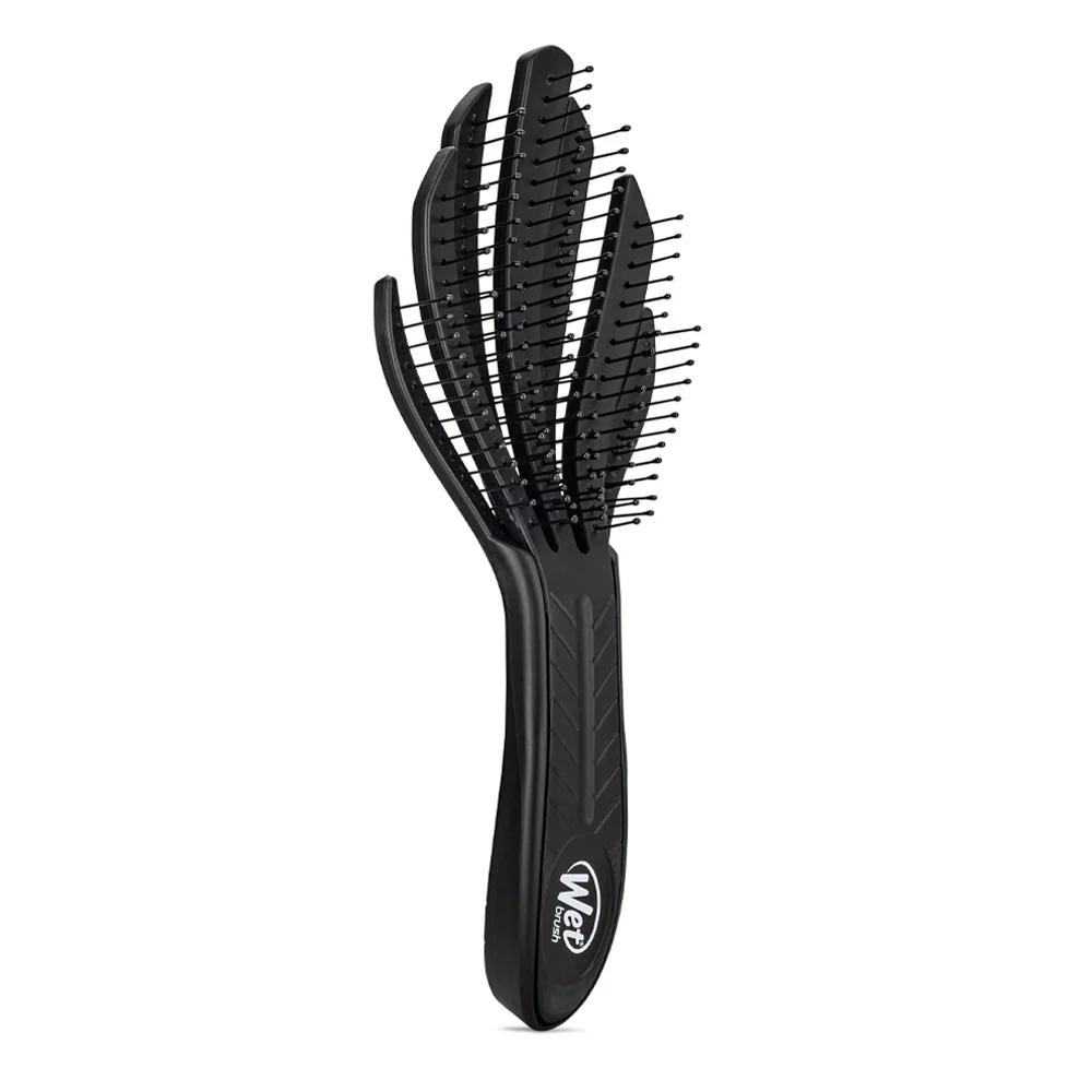 WetBrush Pro Go Green Curl Detangling Brush Black - spazzola districante capelli ricci - Image 3
