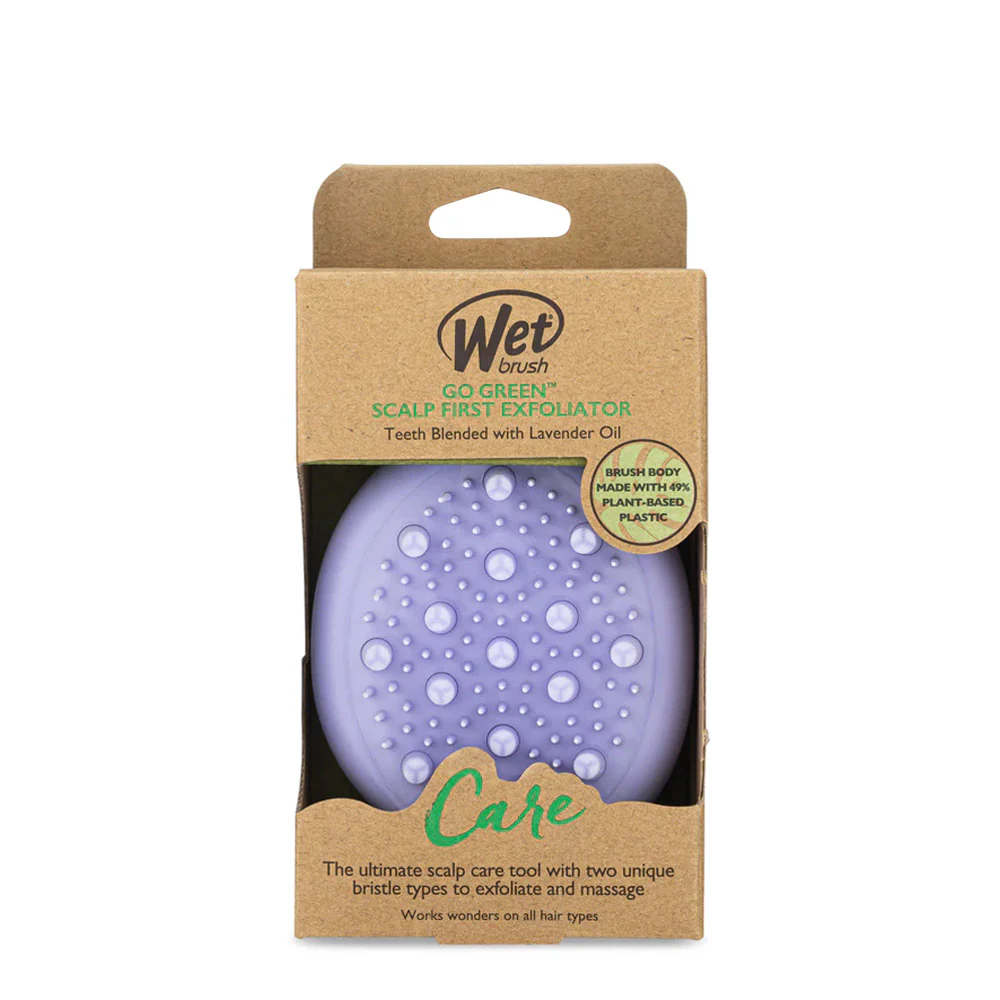 WetBrush Pro Go Green Scalp - spazzola massaggiante esfoliante con olio di lavanda - Image 4