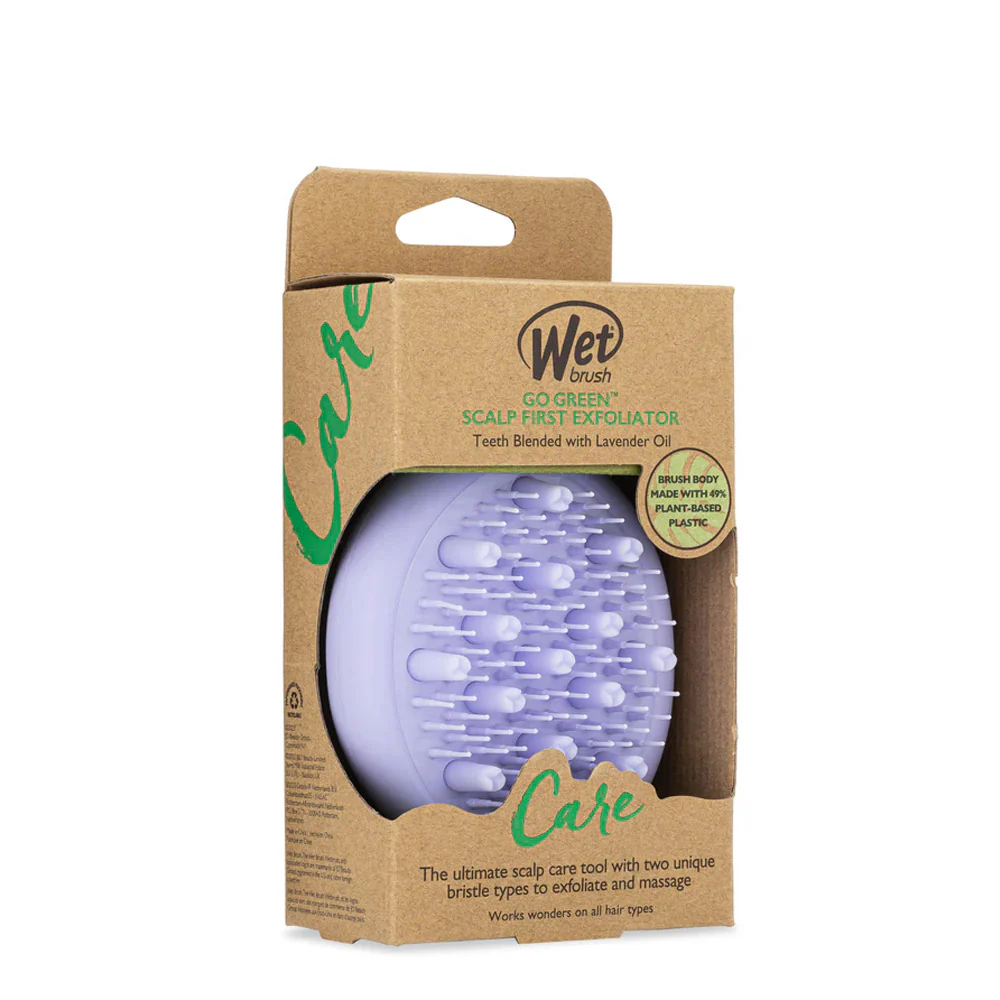 WetBrush Pro Go Green Scalp - spazzola massaggiante esfoliante con olio di lavanda - Image 5