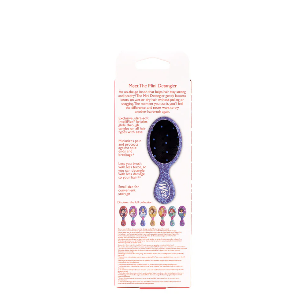 WetBrush Pro Mini Detangler Disney Glitter Ball Cinderella - mini spazzola scioglinodi - Image 5