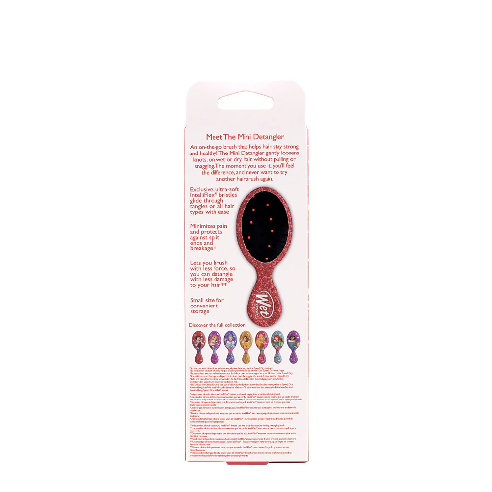 WetBrush Pro Mini Detangler Disney Glitter Ball Snow White - mini spazzola scioglinodi - Image 5