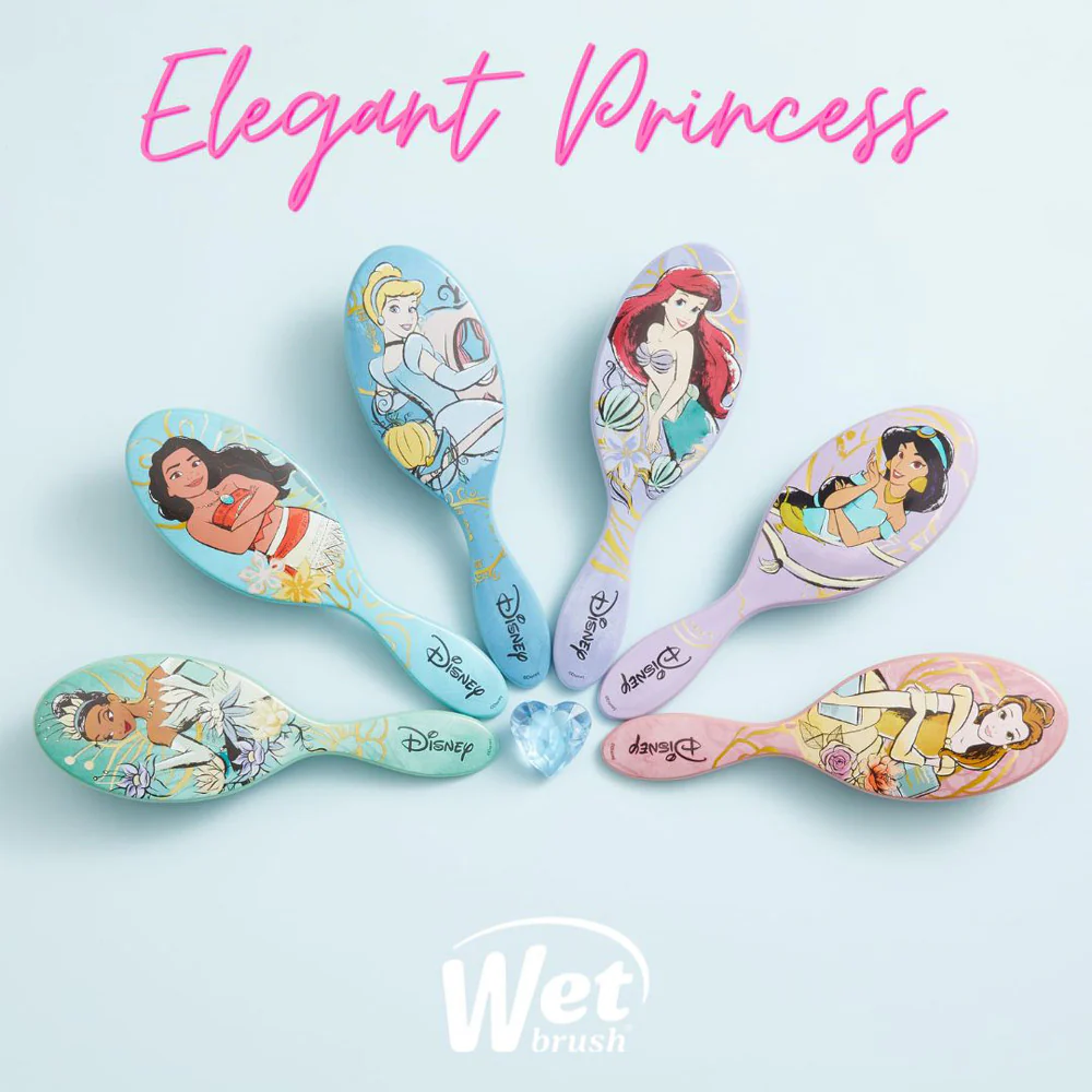 WetBrush Pro Original Detangler Disney Love Collection Anna e Elsa - spazzola scioglinodi - Image 5