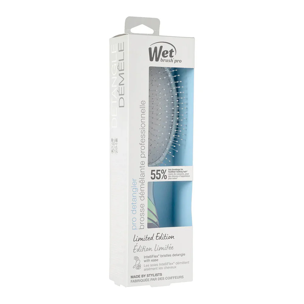 WetBrush Pro Original Detangler Iridescent Icon Silver - spazzola scioglinodi - Image 4