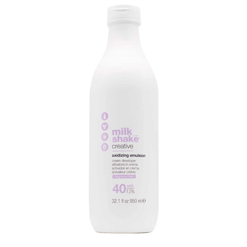 Z.one Concept Milk Shake Colour Oxidizing Emulsion 40vol 12% 950ml - attivatore in crema