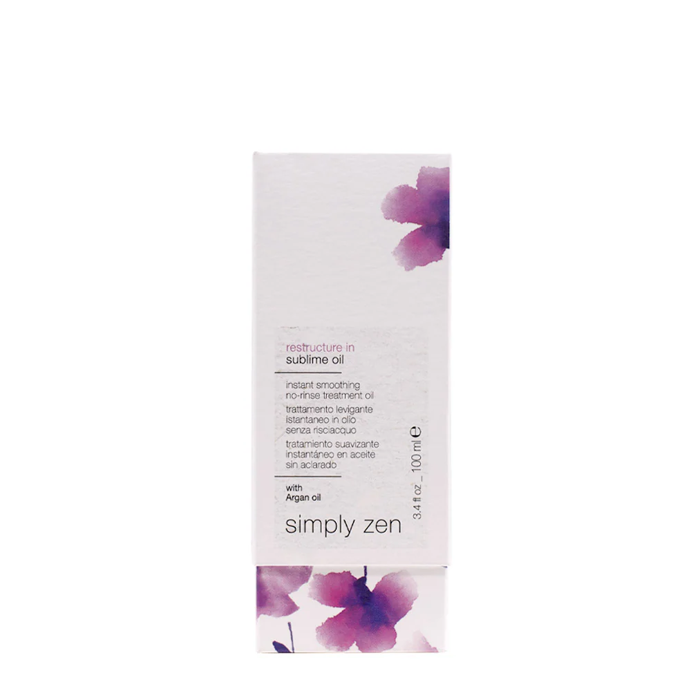 Z.one Concept Simply Zen Restructure-In Subllime Oil 100ml - olio levigante capelli secchi o danneggiati - Image 2